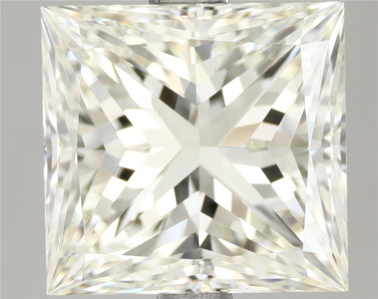 3.02ct J VVS1 Very Good Cut Princess Diamond