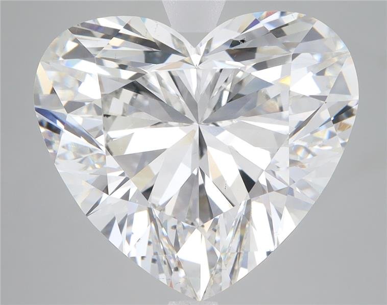 10.49ct F VS2 Rare Carat Ideal Cut Heart Lab Grown Diamond