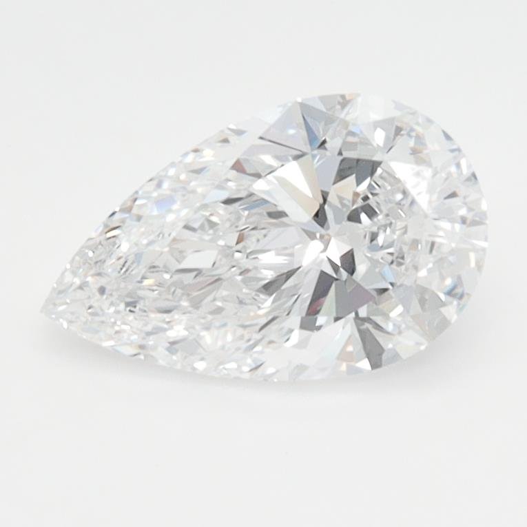1.07ct D VVS1 Rare Carat Ideal Cut Pear Lab Grown Diamond