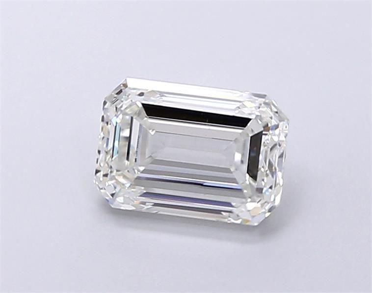 1.50ct F VS1 Excellent Cut Emerald Lab Grown Diamond