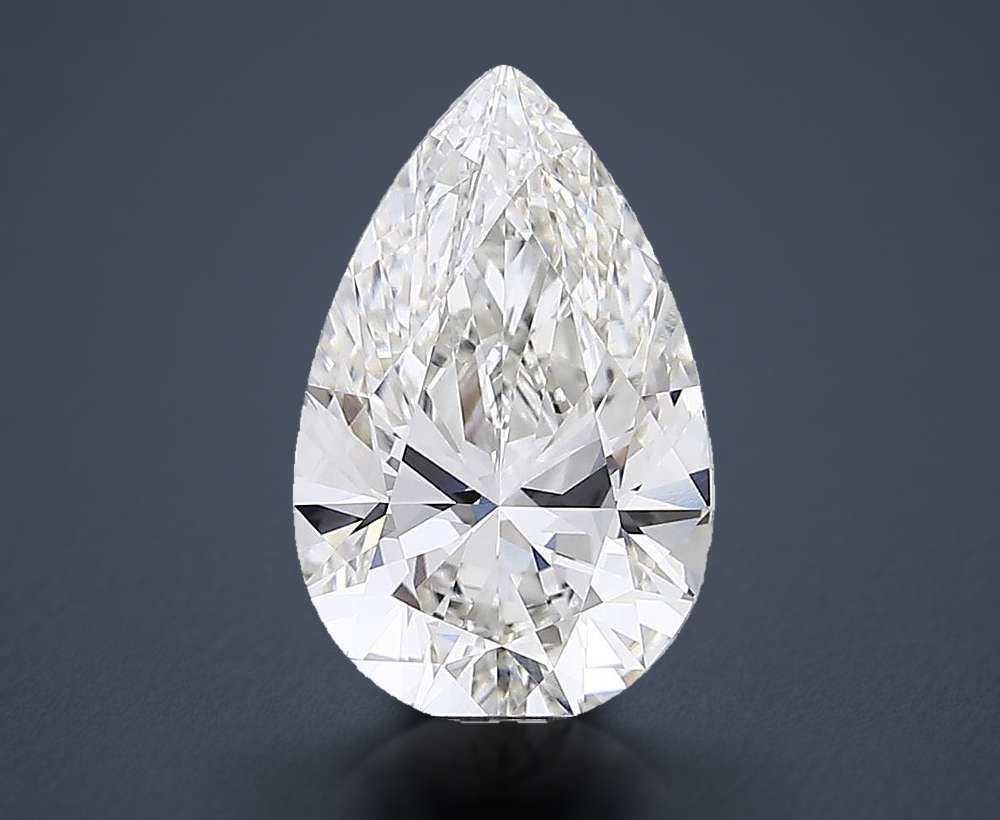 5.81 Carat Pear Lab Diamond