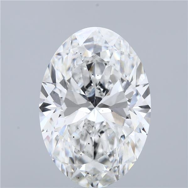 20.07ct E VS2 Rare Carat Ideal Cut Oval Lab Grown Diamond