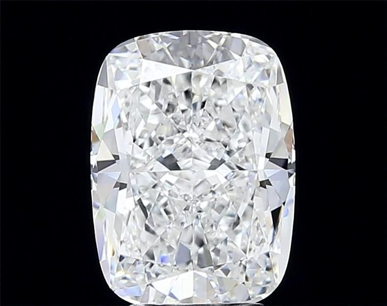 3.58ct E VVS2 Rare Carat Ideal Cut Cushion Lab Grown Diamond
