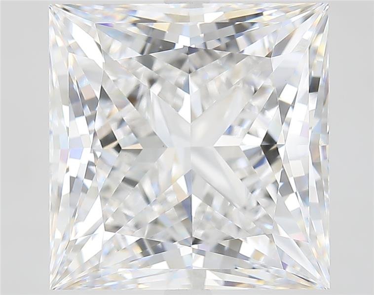 13.07ct E VVS2 Rare Carat Ideal Cut Princess Lab Grown Diamond