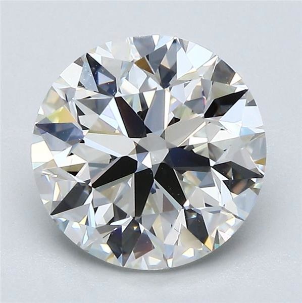 3.01ct I VS2 Excellent Cut Round Diamond