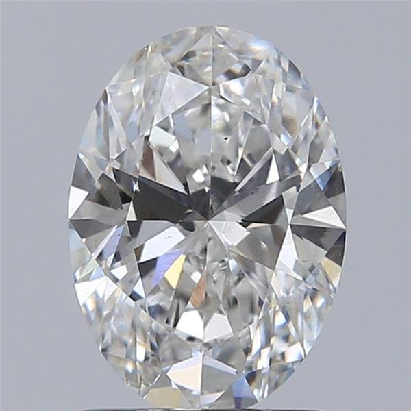 1.20ct E VS2 Rare Carat Ideal Cut Oval Lab Grown Diamond