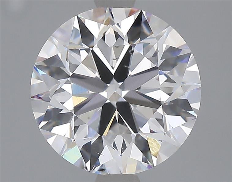 3.01ct E SI1 Excellent Cut Round Lab Grown Diamond