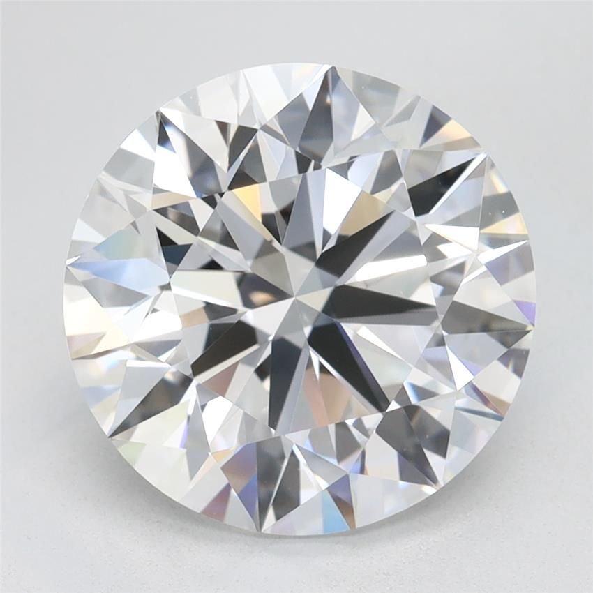 4.01ct D VVS1 Rare Carat Ideal Cut Round Lab Grown Diamond