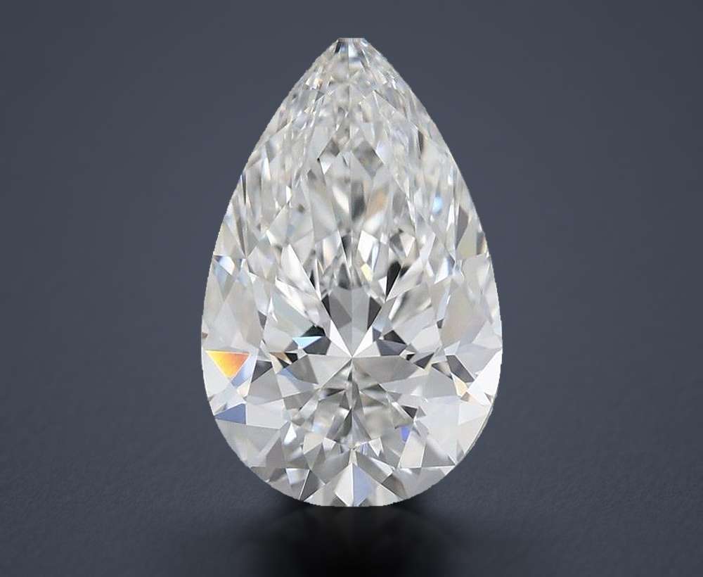 2.81 Carat Pear Lab Diamond