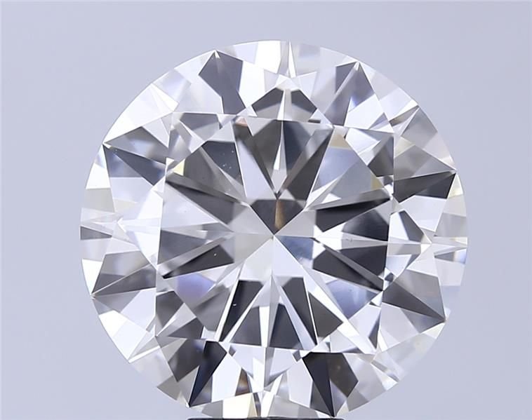 10.02ct F VS1 Very Good Cut Round Lab Grown Diamond