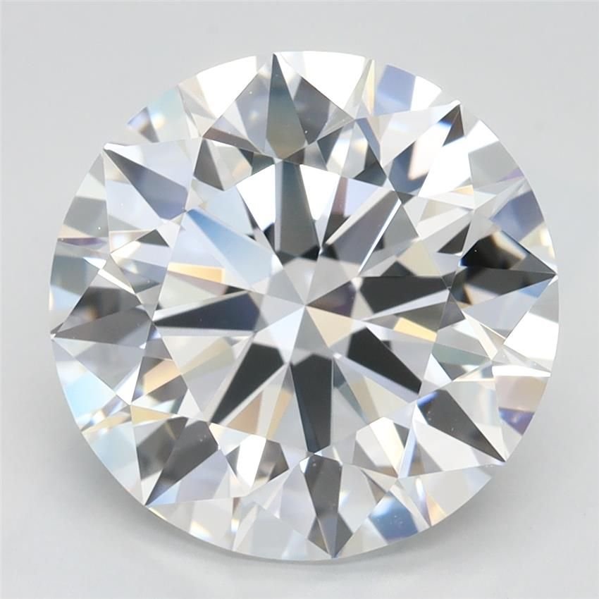 4.61ct D VVS1 Rare Carat Ideal Cut Round Lab Grown Diamond