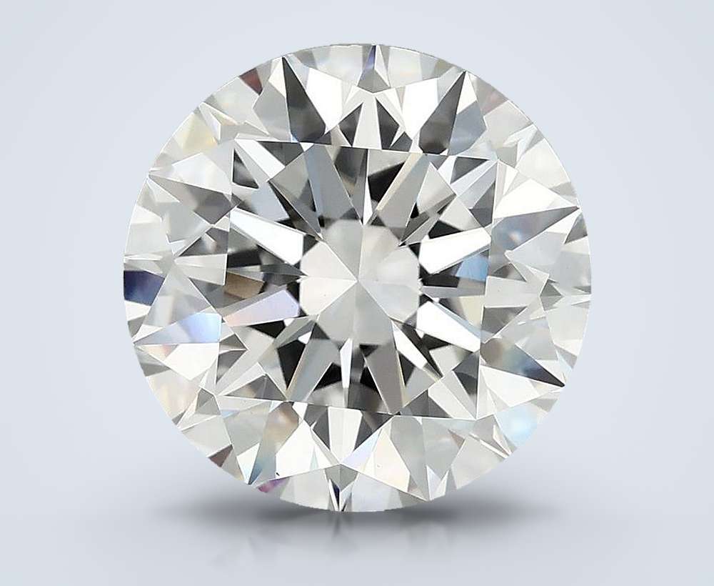 5.30 Carat Round Lab Diamond