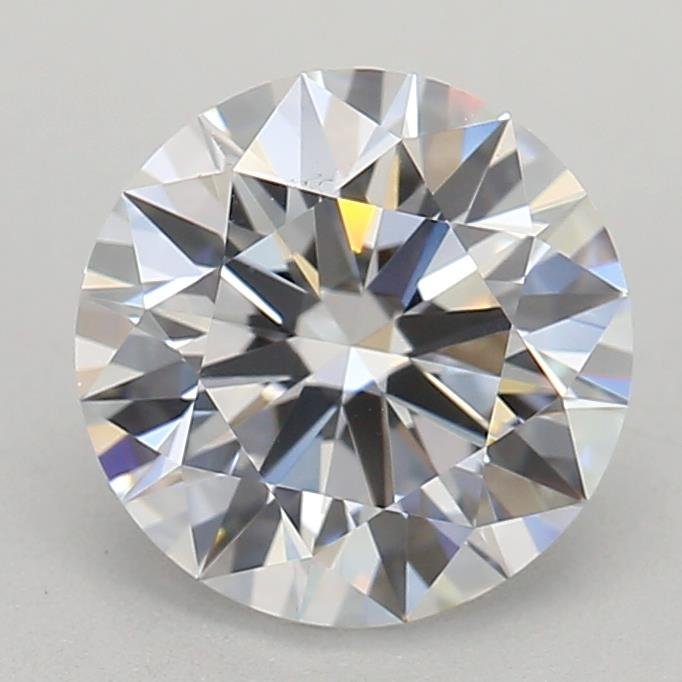 1.23ct D VVS2 Rare Carat Ideal Cut Round Lab Grown Diamond