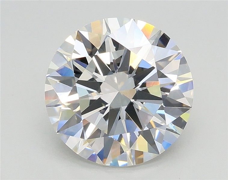 2.50ct F VVS2 Excellent Cut Round Lab Grown Diamond