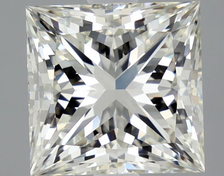 2.12ct K SI2 Rare Carat Ideal Cut Princess Diamond