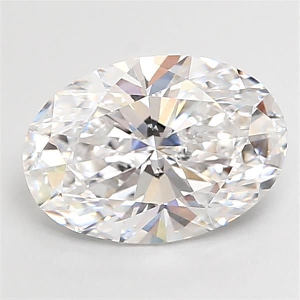 2.08ct D VVS2 Rare Carat Ideal Cut Oval Lab Grown Diamond