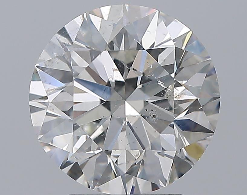 3.41ct G SI2 Excellent Cut Round Diamond