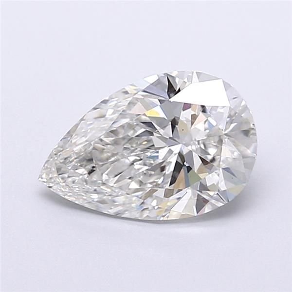 1.60ct F VS2 Rare Carat Ideal Cut Pear Lab Grown Diamond