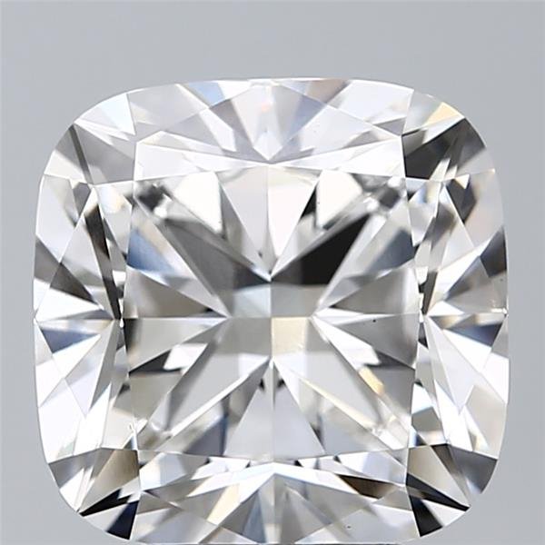 5.86ct F VS1 Rare Carat Ideal Cut Cushion Lab Grown Diamond