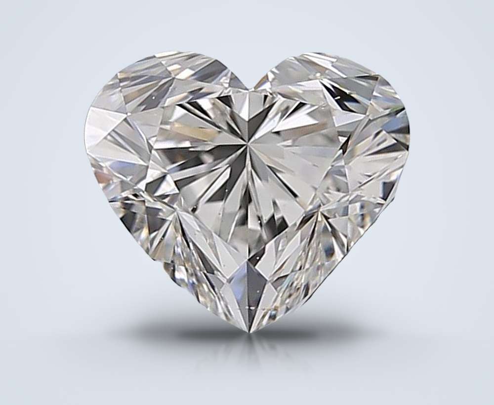 1.50 Carat Heart Natural Diamond