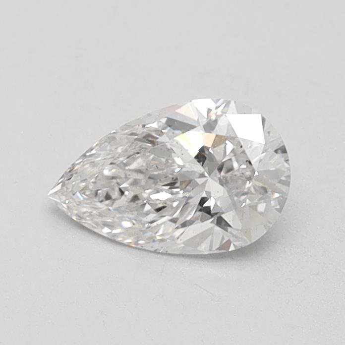 0.43ct F SI1 Rare Carat Ideal Cut Pear Lab Grown Diamond