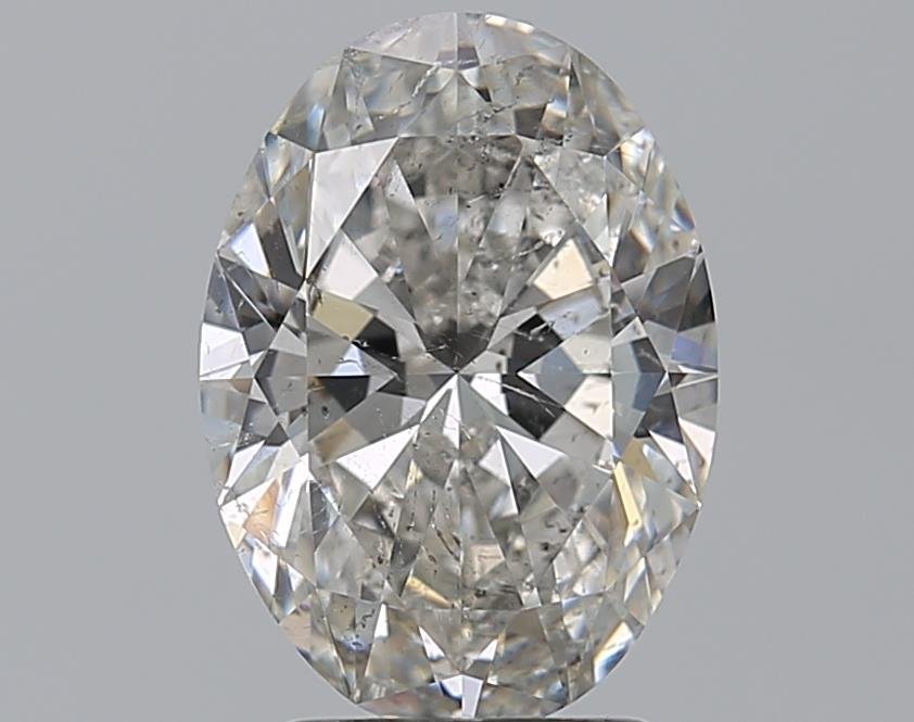 2.50ct G SI2 Rare Carat Ideal Cut Oval Diamond