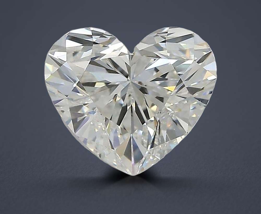 1.63 Carat Heart Lab Diamond