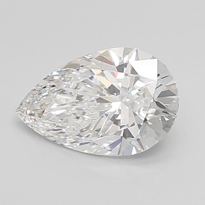 3.05ct E VS1 Rare Carat Ideal Cut Pear Lab Grown Diamond