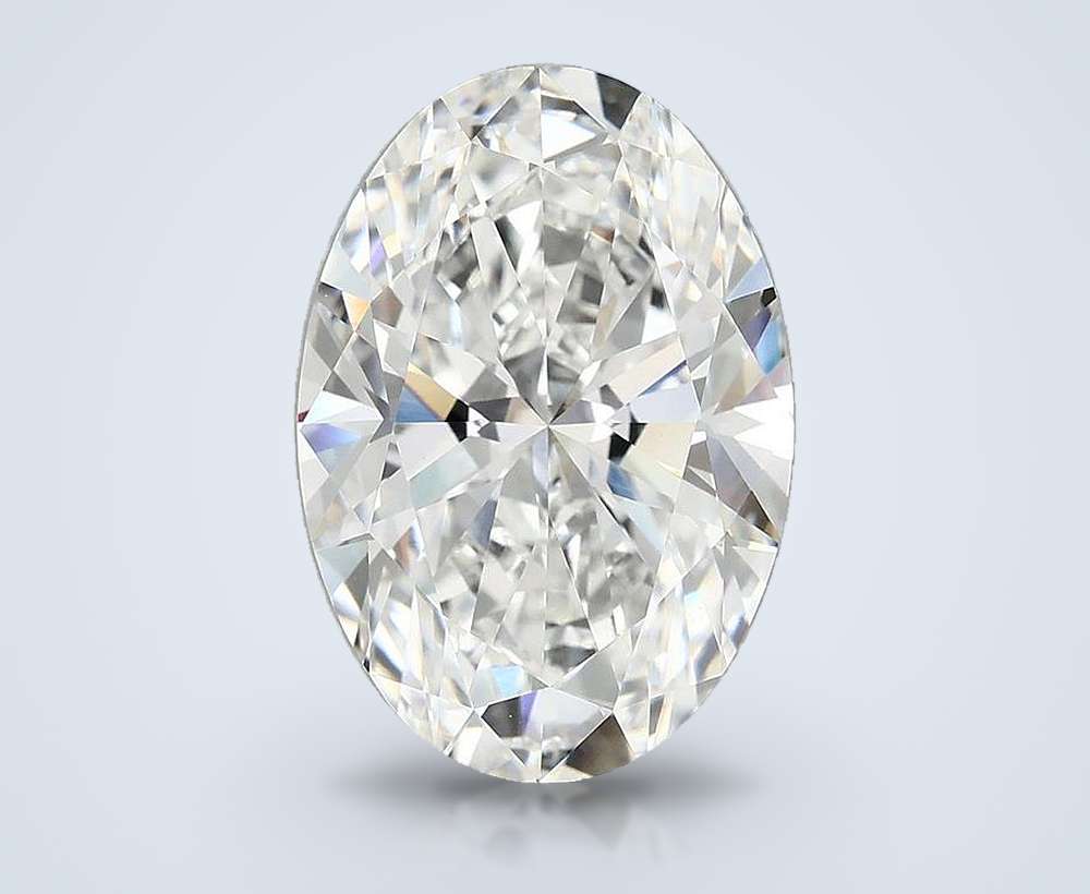 6.00 Carat Oval Lab Diamond