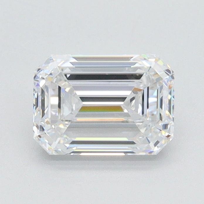 1.00ct D VVS2 Excellent Cut Emerald Lab Grown Diamond