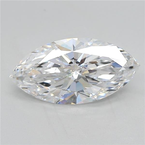 2.07ct D VVS2 Rare Carat Ideal Cut Marquise Lab Grown Diamond