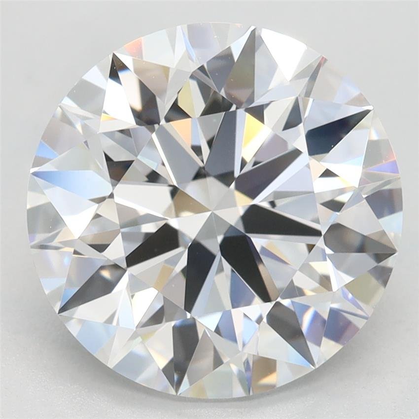 4.43ct D VVS1 Rare Carat Ideal Cut Round Lab Grown Diamond