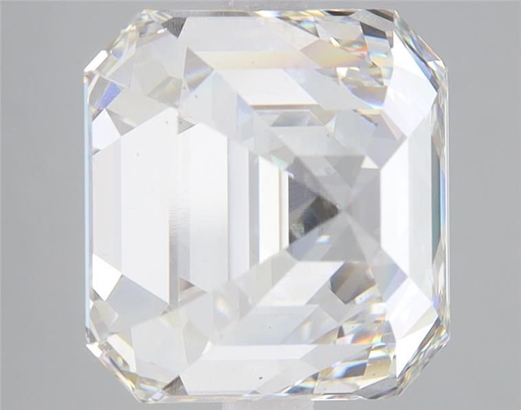 6.01ct G VS2 Excellent Cut Asscher Lab Grown Diamond