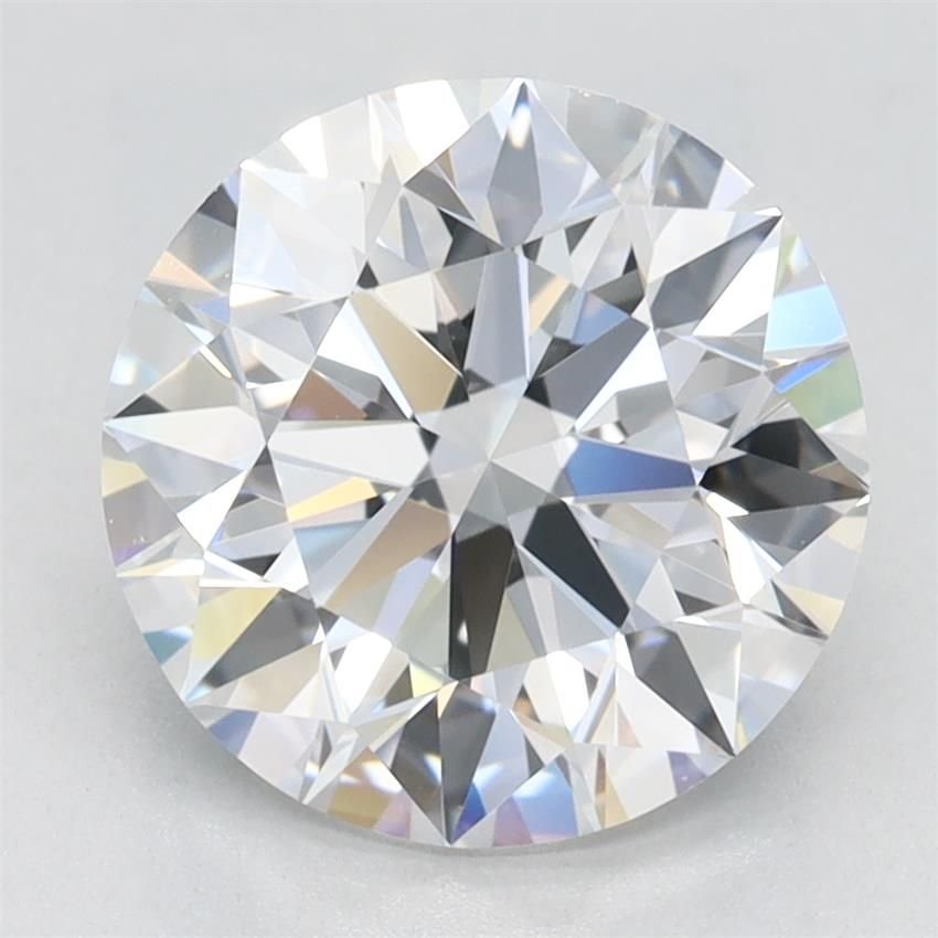 2.56ct D VVS1 Rare Carat Ideal Cut Round Lab Grown Diamond