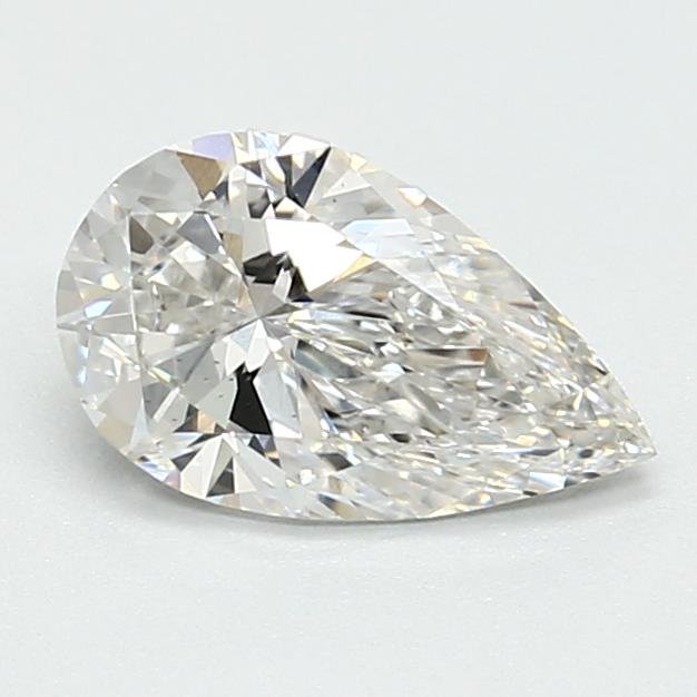 0.90ct F VS2 Rare Carat Ideal Cut Pear Lab Grown Diamond