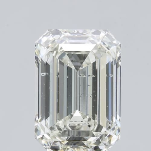 1.57ct I VS2 Rare Carat Ideal Cut Emerald Lab Grown Diamond