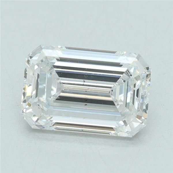 1.03ct D VS2 Rare Carat Ideal Cut Emerald Lab Grown Diamond