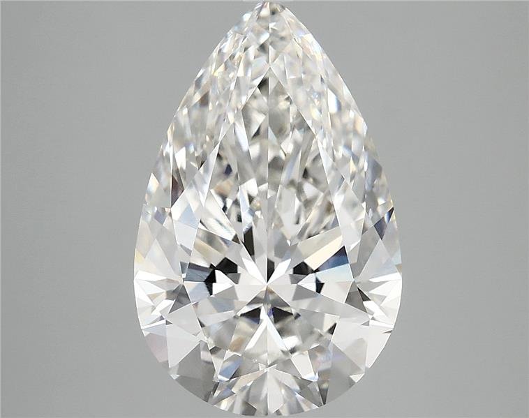 4.09 Carat Pear Lab Diamond