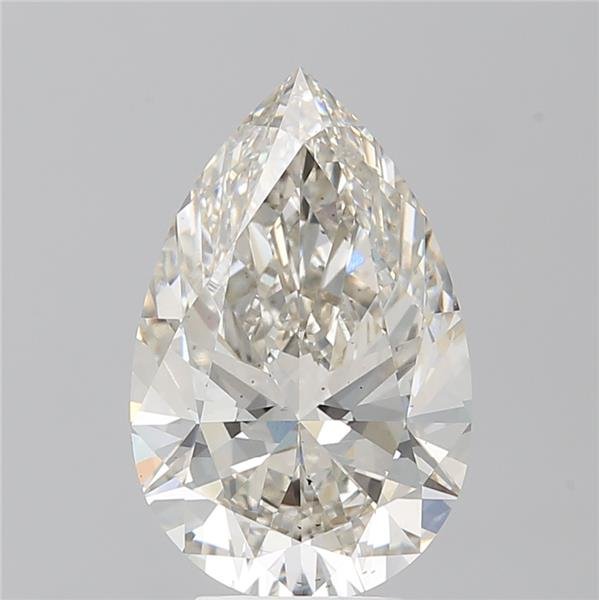 5.08ct I VS2 Rare Carat Ideal Cut Pear Lab Grown Diamond