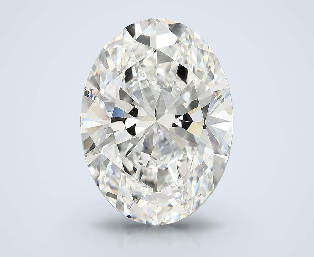 4.92 Carat Oval Lab Diamond