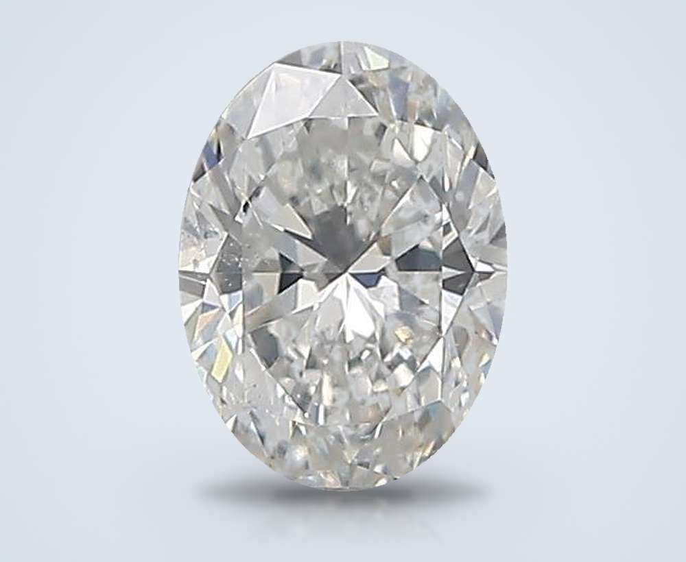 0.65 Carat Oval Natural Diamond
