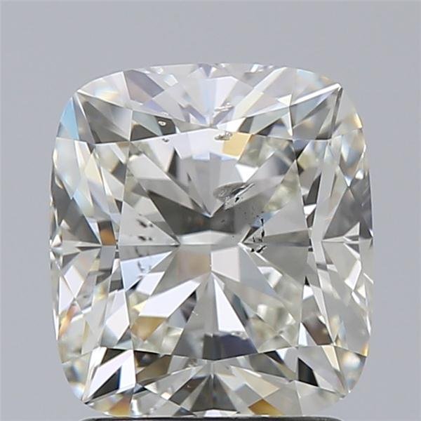 1.71ct J SI2 Very Good Cut Cushion Diamond