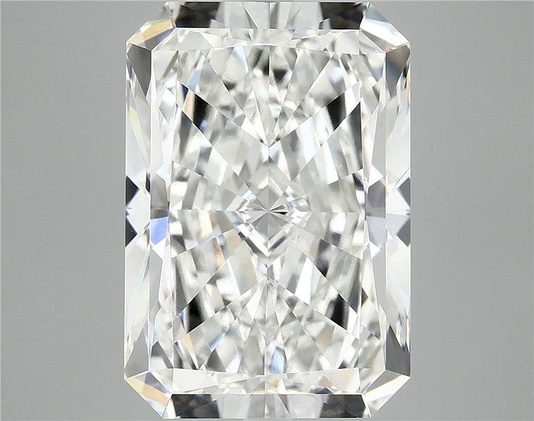 11.09ct F VVS2 Rare Carat Ideal Cut Radiant Lab Grown Diamond