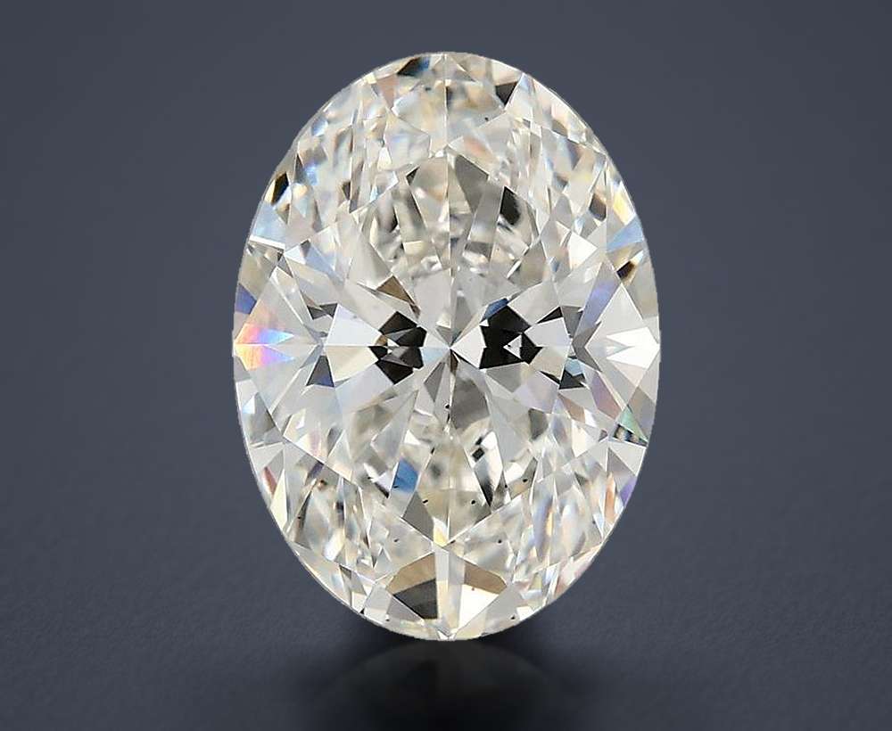 3.08 Carat Oval Lab Diamond