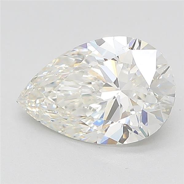 1.50ct H VS1 Rare Carat Ideal Cut Pear Lab Grown Diamond