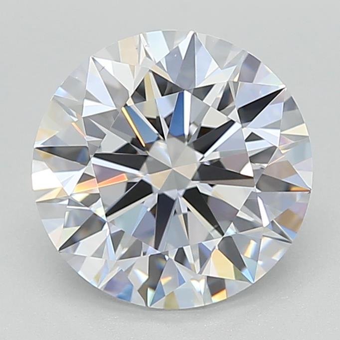 2.40ct E VS1 Rare Carat Ideal Cut Round Lab Grown Diamond