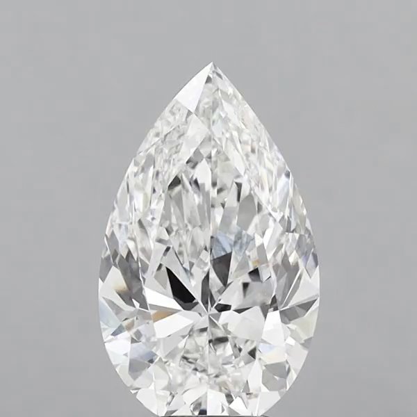 5.00 Carat Pear Lab Diamond