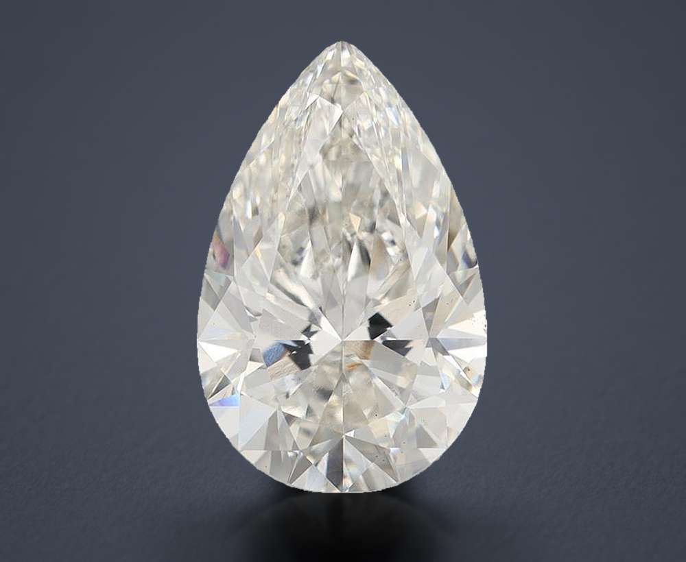 5.18 Carat Pear Lab Diamond
