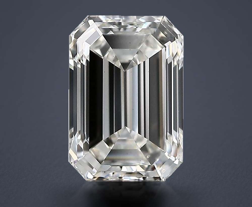 0.78 Carat Emerald Lab Diamond