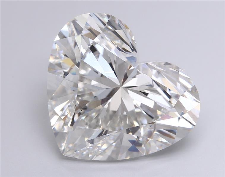 14.07ct G VS2 Rare Carat Ideal Cut Heart Lab Grown Diamond